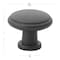 Gliderite Hardware 1-1/8 in. Oil Rubbed Bronze Round Classic Cabinet Knob, 10PK 5096-ORB-10 - alternate 4